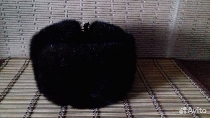Норковая шапка ушанка