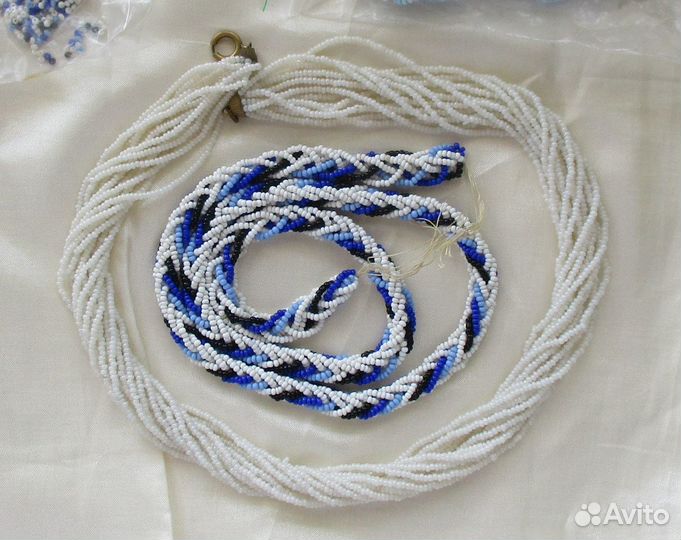 Советские бусы из бисера. СССР