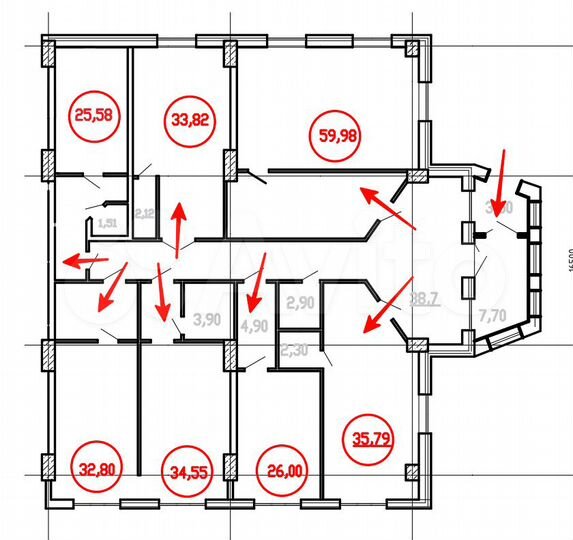 Свободного назначения, 26 м²