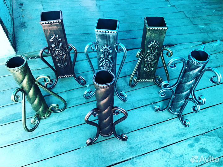 Подставка для шампуров.ковка