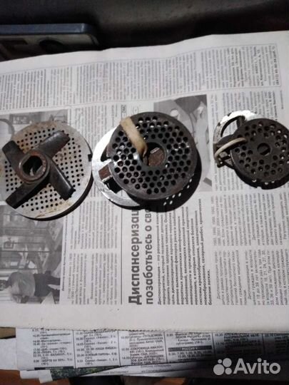 Решётки ножи для промышленных мясорубок