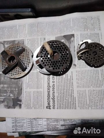 Решётки ножи для промышленных мясорубок