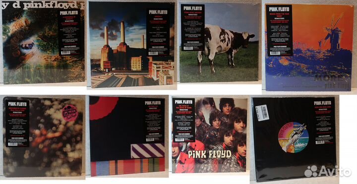 Пластинки pink floyd LP разные новые