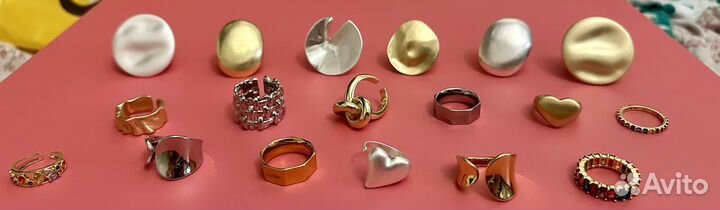 Кольца/перстни/печатки золото серебро