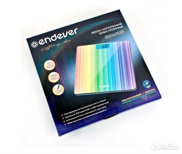 Весы напольные электронные Endever Skyline FS-509