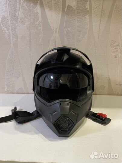 Шлем для эндуро и мотокросса, экип Alpinestars