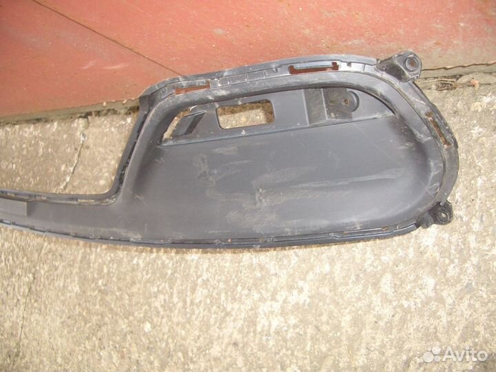 Накладка заднего бампера Киа Сид с12-15