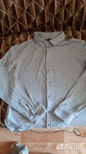 Рубашка,батник трикотажный 152