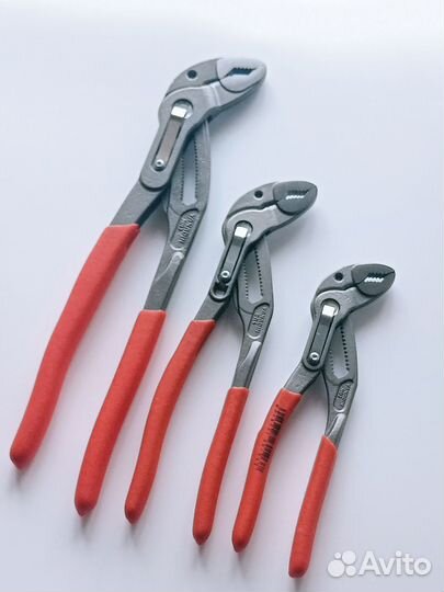 Комплект клещей кобра Knipex 150,180,250мм