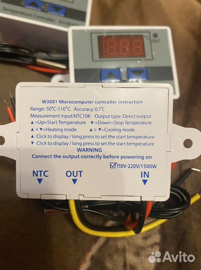 Терморегулятора XH-W3001