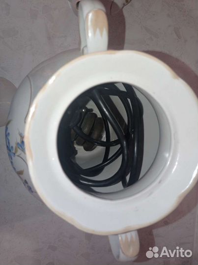 Самовар и чайник, фарфор