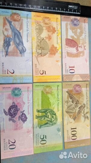 Банкноты Иностранные Bolivarian Republic
