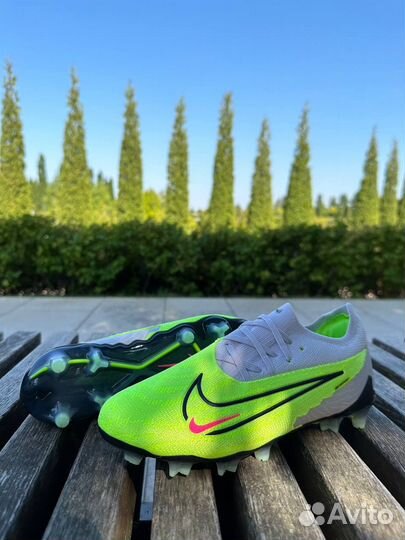 Бутсы Nike phantom gx elite lime