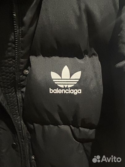 Пуховик adidas balenciaga