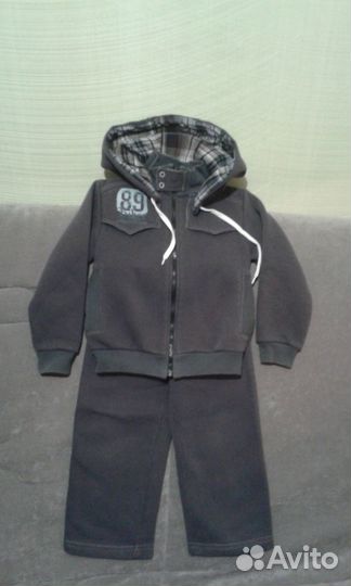 Костюм с начесом для мальчика