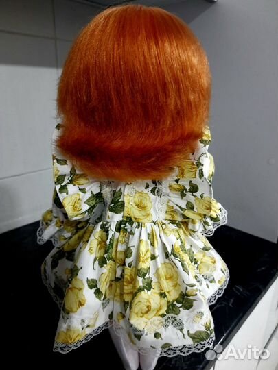 Кукла Гдр времен СССР Раунштайн - 45 см