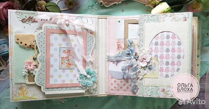 Скрапбукинг Альбом для доченьки