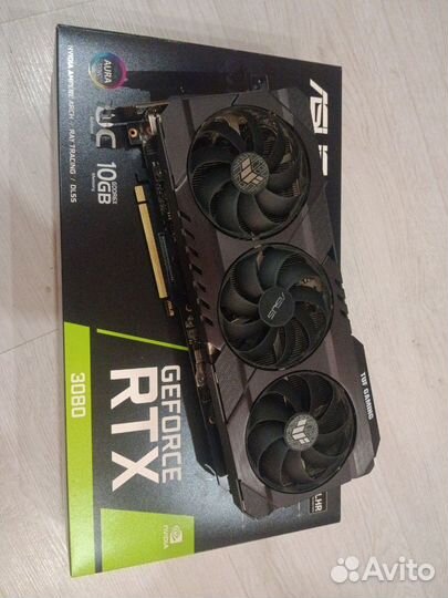 Видеокарта rtx 3080 Asus Tuf Gaming