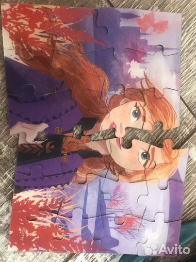 Пазл в Сундучке Холодное сердце 2