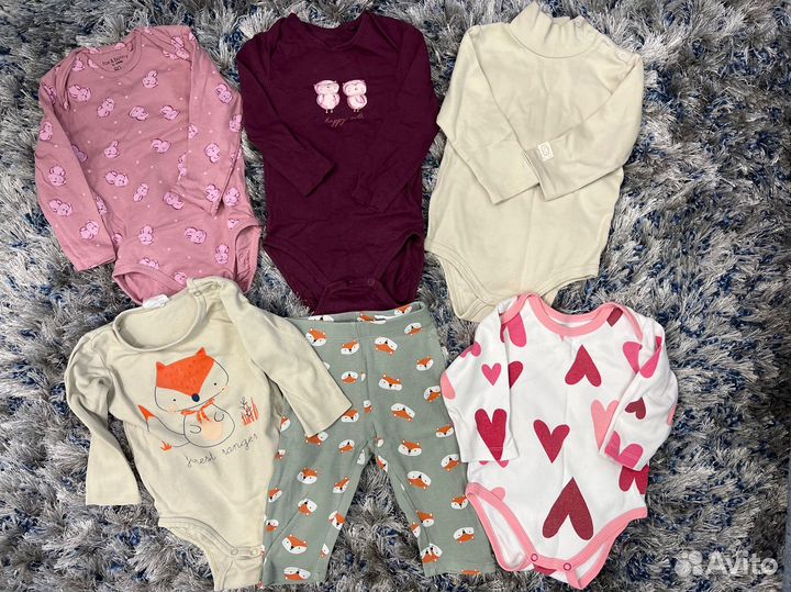 Вещи для девочки 74-80