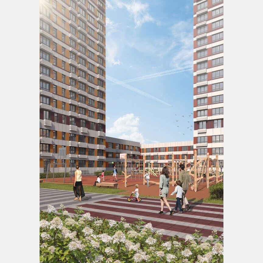 2-к. квартира, 56,1 м², 9/25 эт.