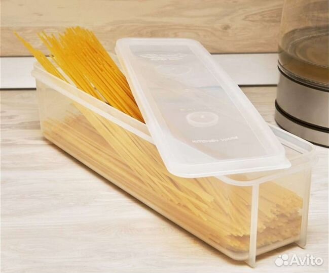 Ёмкость для хранения спагетти. Новая запечатанная