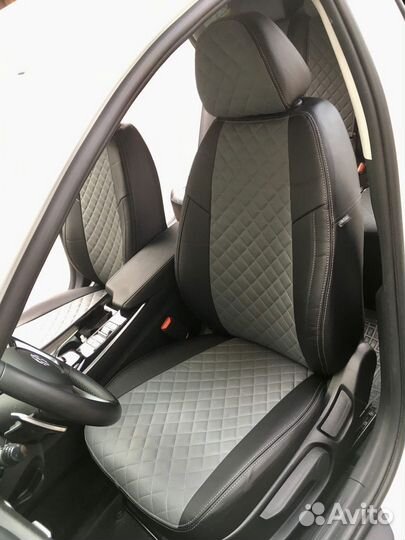 Автомобильные чехлы на Hyundai Sonata (DN8)