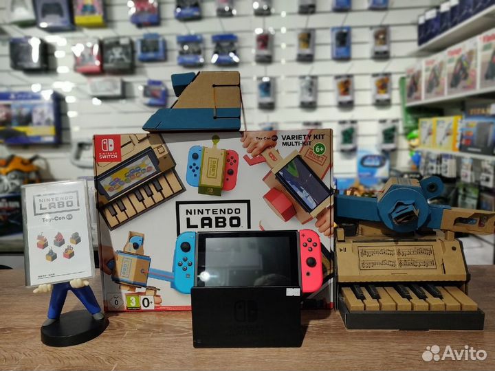 Nintendo Labo полный комплект с Картриджем