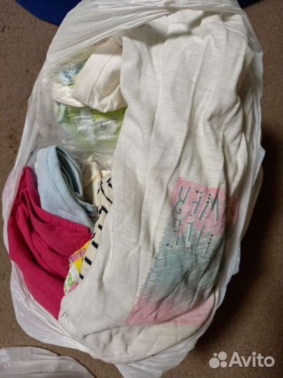 Пакет вещей на девочку до года