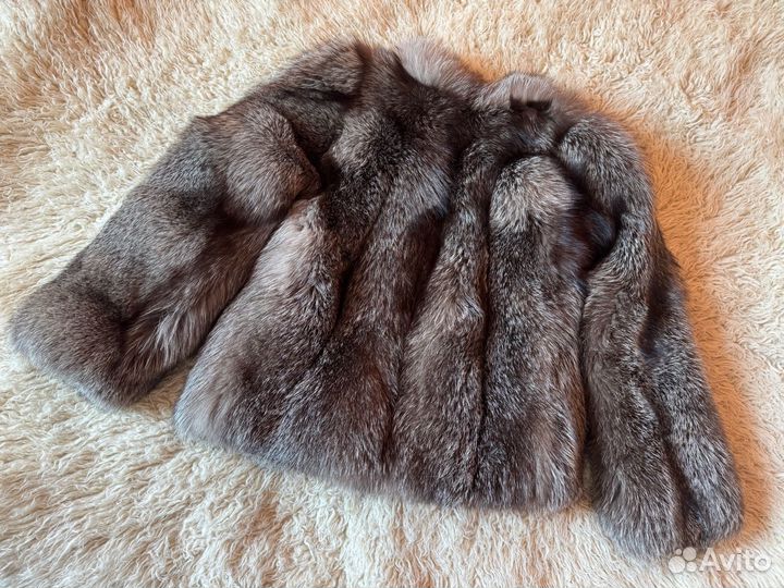 Шуба из чернобурки