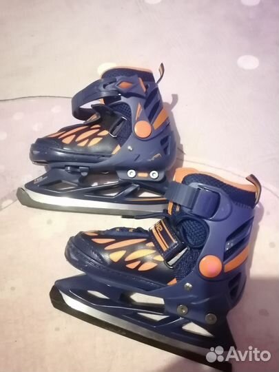 Коньки детские раздвижные 27-30