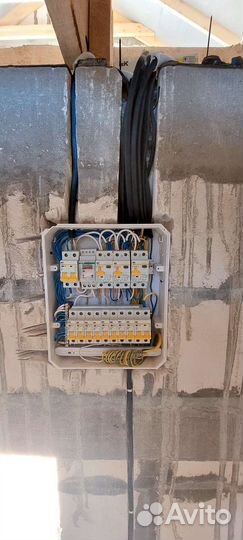 Услуги электрика, электромонтаж