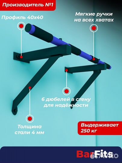 Турник настенный 