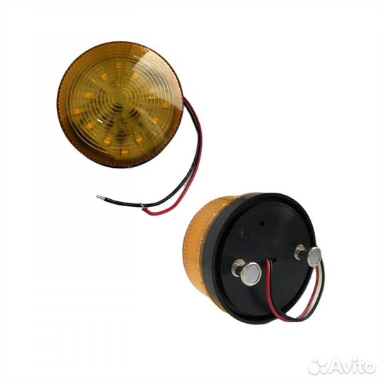1 шт Предупреждающая сигнальная лампа со звуковым