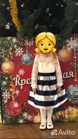 Платье для девочки 110