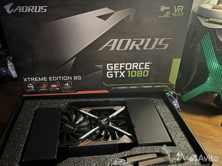 Видеокарта gtx 1080 aorus extreem edition 8gb