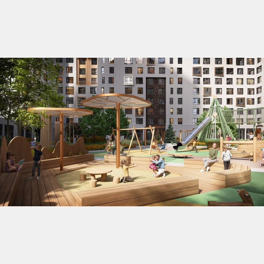 1-к. квартира, 34,4 м², 12/23 эт.