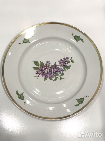 Забронировано Сервиз Дулево сирень СССР ретро