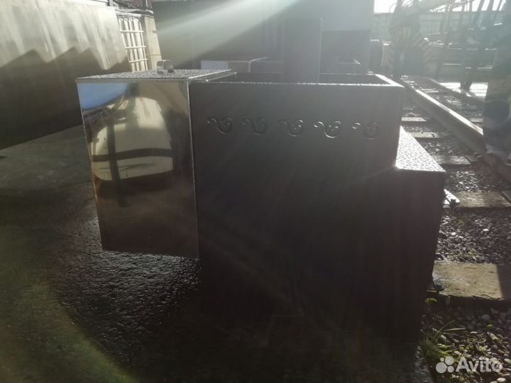 Пт-4 Печь с баком из нержавейки (с крышкой)