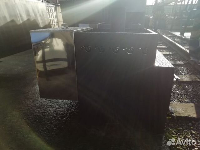 Пт-4 Печь с баком из нержавейки (с крышкой)