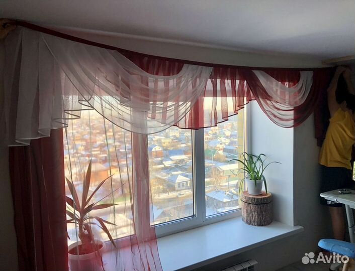 Ламбрекен и штора