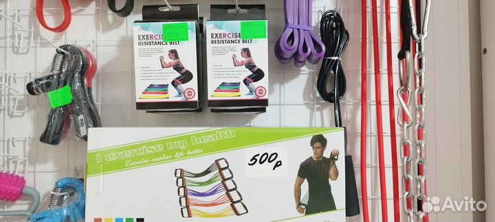 Фитнес лента, жгуты, резинки для тренировок