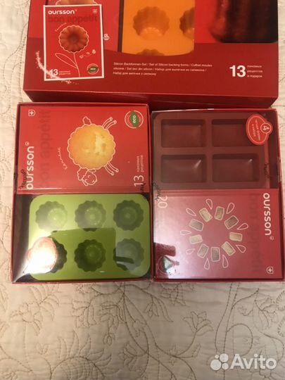 Швейцарские наборы для выпечки с формой и книгой р