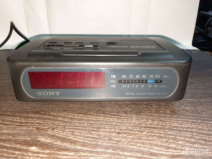 Часы-радио sony ICF-C26