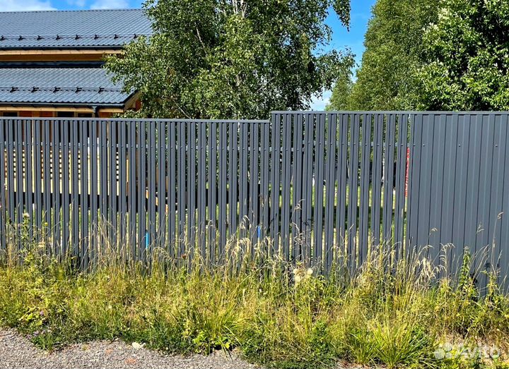 Забор из профнастила без посредников