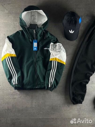 Куртка бомбер Adidas vintage retro neo