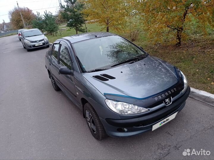 Peugeot 206 1.4 МТ, 2007, 195 153 км