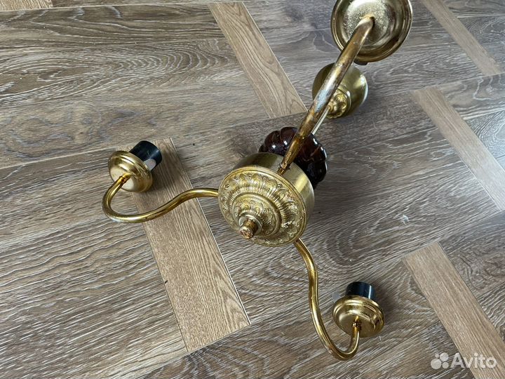 Люстра потолочная на 3 лампы