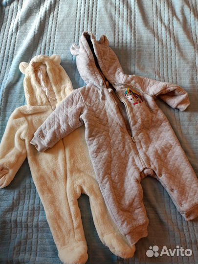 Комбинезоны теплые 74