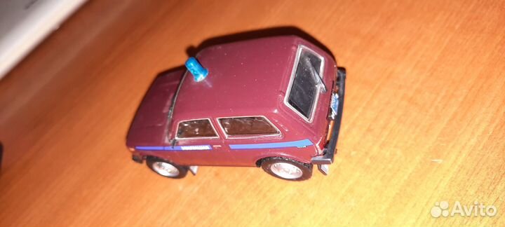 Модель автомобиля ваз 21213 Нива Милиция РФ 1:43